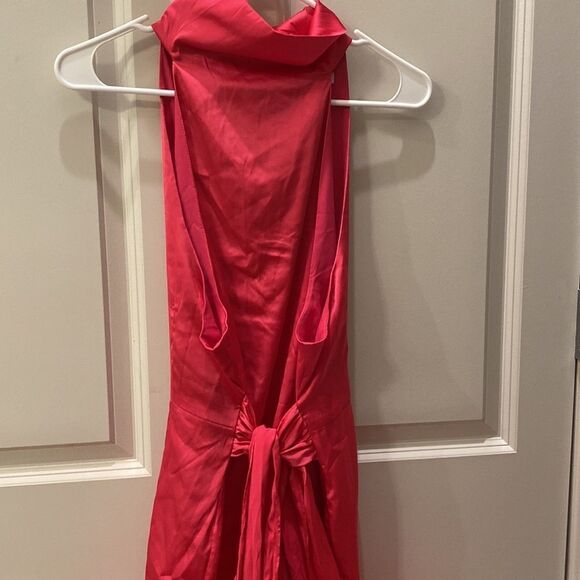 Pink Satin Dress - Picture 3 of 5